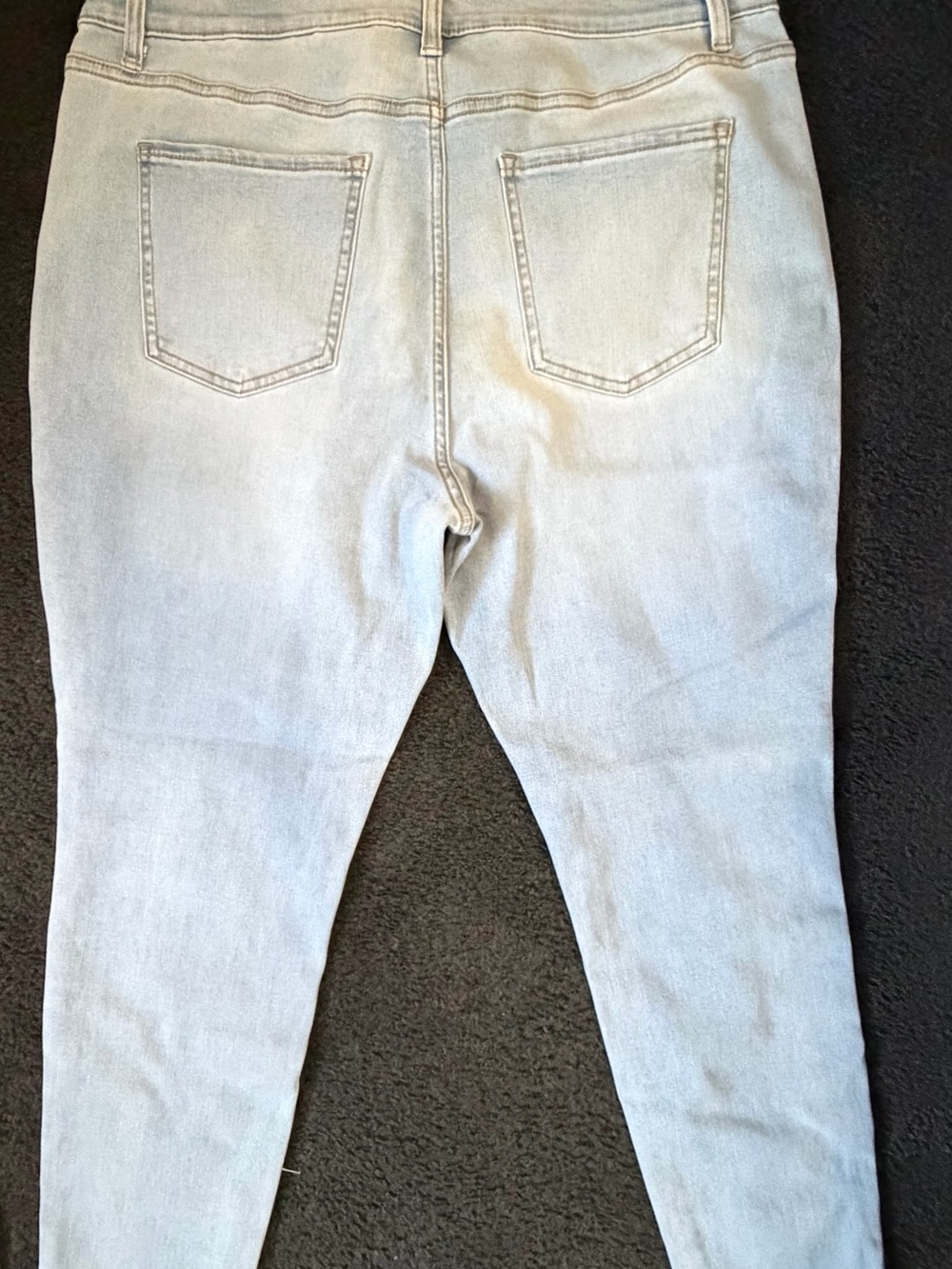 Time and Tru Light Blue Skinny Jeans - Picture 4 of 5